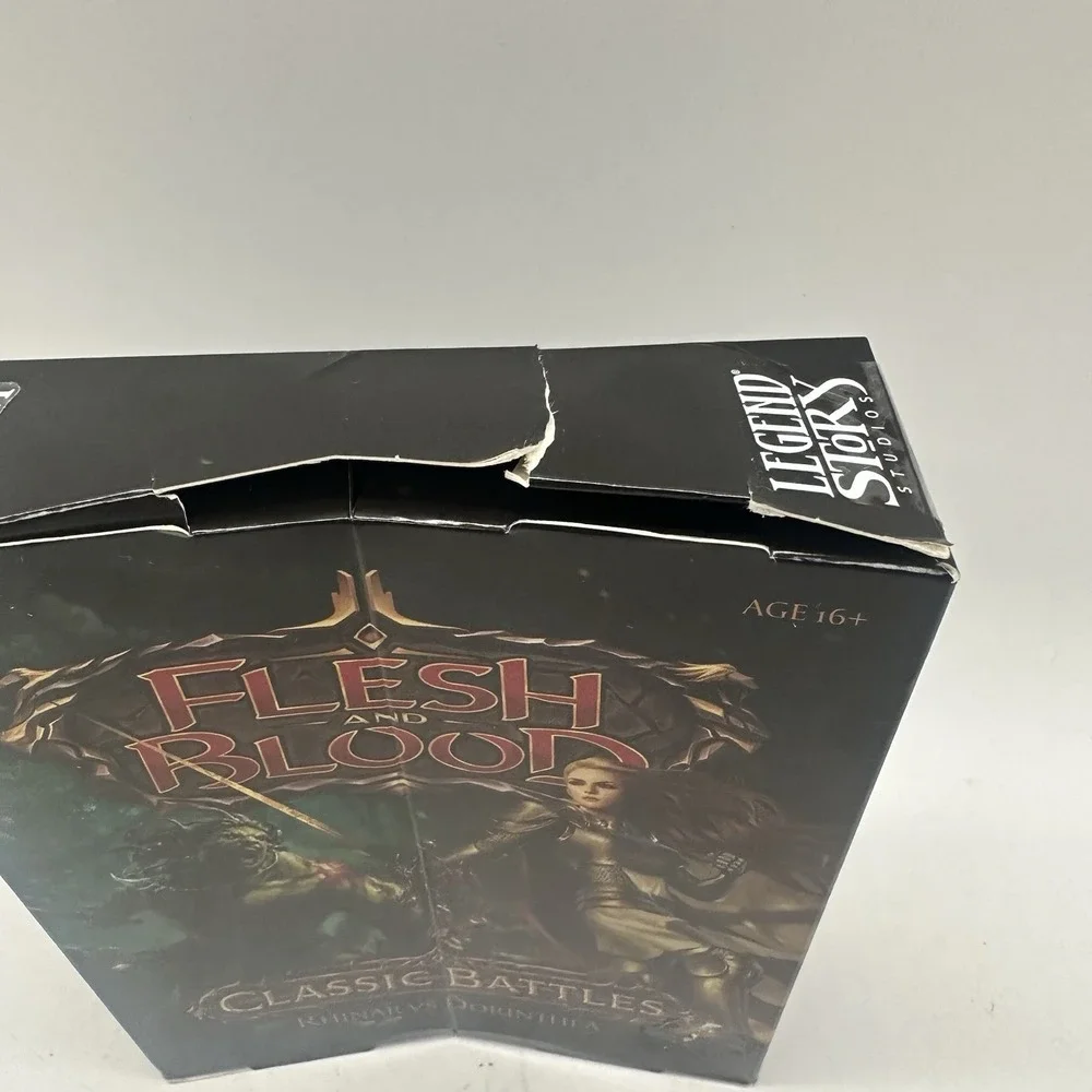 Flesh and Blood - Classic Battles: Rhinar vs. Dorinthea‎ - Brand New Damaged Box